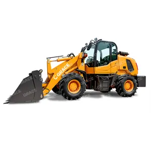 Wheel Loader Price China Factory Directly Sale Cheapest 1ton 1.5t 2ton 3 Ton Diesel Mini Loader With Joystick