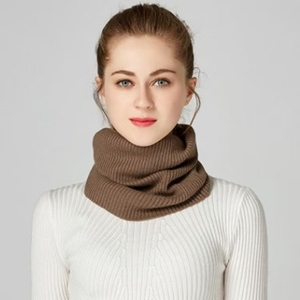 Mùa Thu Và Mùa Đông Len Khăn Quàng Cổ Dày Ấm Dòng Len Dệt Kim Cổ Khăn Bib Bìa Bán Buôn - Product Image 2