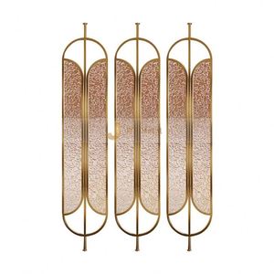 ANN3157 Modern Custom Durable Stainless Steel Coated Art Multi-Functional <b>Decorative</b> <b>Screen</b> Divider for Sophisticated Interiors - Product Image 2