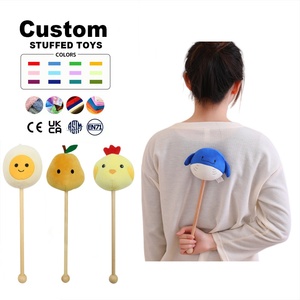 Marteau de massage personnalisé en peluche créative, série animaux et <span class=keywords><strong>fruits</strong></span> mignons de dessin animé - Product Image 1