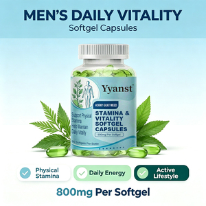 Capsules Molles Énergie & Vitalité 800mg – Complément Alimentaire Herbal Horny Goat Weed pour Soutenir l'Énergie Physique et un Mode de Vie Actif - Product Image 4