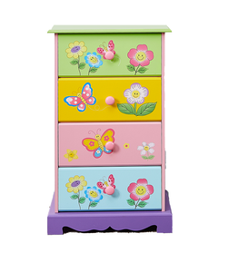 ตู้ไม้ลิ้นชักสำหรับเด็กที่ทันสมัยสำหรับการจัดระเบียบการจัดเก็บในห้องนั่งเล่นหรือห้องนอน - Product Image 3