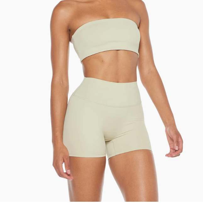 T8198 Women Contrast Color 2 Piece