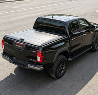 Couverture de benne de camionnette en aluminium durable, rétractable, avec verrouillage, facile à utiliser