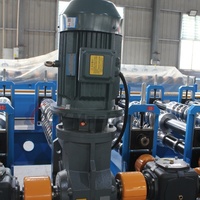 Machine de formage de tôles ondulées BSY automatique à grande vitesse avec contrôle PLC, structure de support et entraînement par boîte de vitesses pour la fabrication de toitures métalliques ondulées