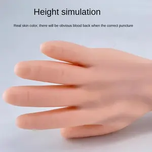 โมเดลการฝึกแบบเจาะเส้นเลือดดำแขนโมเดลการฝึกมือสะโพกฉีดแขนชุดฝึกพยาบาลใช้เลือดครบชุด - Product Image 5