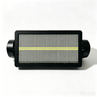 Moving Head Stroboskop-Licht 864 RGB-LEDs Bühnen-Blitzleiste 96 Weiße LEDs DMX512 Wash-Farbeffekt DJ Disco 12-Sektionen-Steuerung
