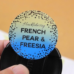 Pegatina de holograma personalizada en 3D, pegatina de vinilo transparente para cosméticos, diseño personalizado multicapa, ODM promoción/OEM - Product Image 3