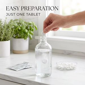 Comprimés effervescents multi-usages pour usage domestique, médical, dans les lieux publics, pour l'air et les surfaces, et pour le <span class=keywords><strong>traitement</strong></span> de l'eau potable. Acceptation des commandes OEM. - Product Image 5
