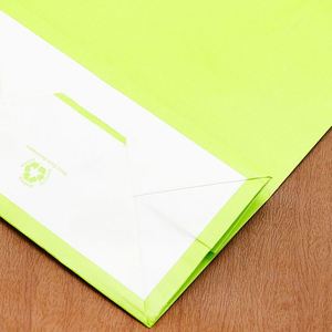 Wholesale Custom White Kraft Paper Bags- Personalized Logo Shopping Bags with Twisted Handles - Product Image 4