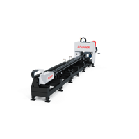 Máquina de Corte de Tubos CNC Serie D de DPLASER, Totalmente Automática, con Cilindro de Recorrido Excedente para el Procesamiento de Tuberías Metálicas sin Rebabas