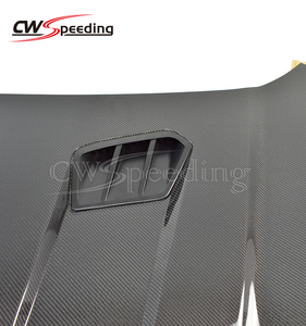 2016 2017 2018 CWS-CD STYLE CARBON FIBER <strong>ENGINE</strong> HOOD BONNET for HONDA CIVIC X 10TH GEN - Product Image 5