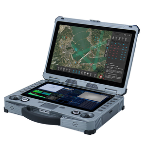 Station de contrôle au sol sans fil portable grande taille EVAK GS-2000 pour drone, télécommande UAV, liaison vidéo et de données IP54 - Product Image 1