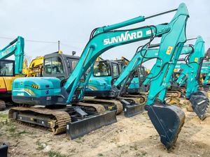 รถขุดมือสองราคาถูกทั่วโลก รถขุดขนาดเล็ก Sunward SWE80E รถขุดตีนตะขาบ Sunward จากจีน Sunward 80e สำหรับขาย - Product Image 2