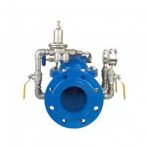 Regulador de Flujo de Agua de Hierro Dúctil 200X Ajustable para Sistemas de Agua - Product Image 1