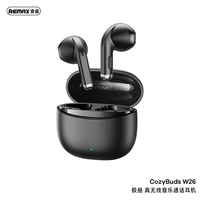 Écouteurs sans fil REMAX CozyBuds W26 pour la musique et les appels, BT 5.4, écouteurs TWS pour le sport et les jeux