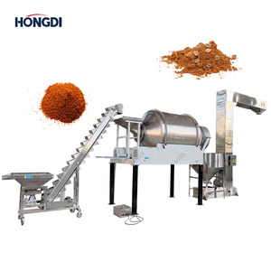 Mélangeur de granulés semi-automatique haute capacité - Tambour industriel en acier inoxydable pour le mélange de farine, de chocolat et de bonbons - Product Image 1