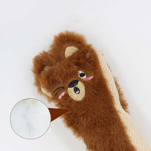 Jouet pour chat interactif moderne en peluche écologique avec plumes et herbe à chat pour chatons - Jouer et mâcher - Product Image 6