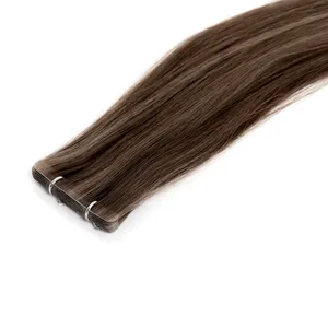 28 inci pita rambut sambungan ultra ramping presisi remy manusia tarikan ganda asli asli dalam ekstensi rambut ombre keriting keriting