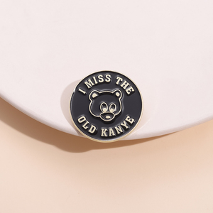 Cổ & phong cách hiện đại twin peaks TV & người yêu âm nhạc chịu kim loại huy hiệu 'i Miss <span class=keywords><strong>kanye</strong></span>' bài hát men <span class=keywords><strong>Pin</strong></span> - Product Image 3