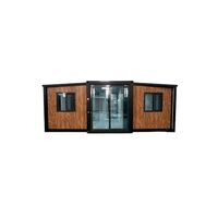 Clinique dentaire en conteneur préfabriqué extensible de 40 pieds, villa au design moderne, cabine modulaire portable, aménagement personnalisable