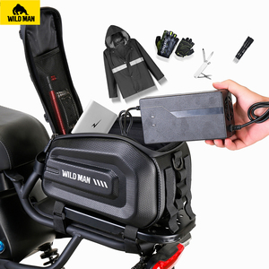 <span class=keywords><strong>Borsa</strong></span> Rigida Impermeabile WILD MAN GD5 4L per Portapacchi Posteriore Moto/Bicicletta, <span class=keywords><strong>Borsa</strong></span> da Sella, <span class=keywords><strong>Borsa</strong></span> da Trasporto Posteriore per Bicicletta - Product Image 6