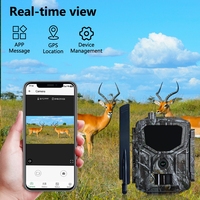 Камера для охоты EU Outdoor Wild Ltd 2026 4G с питанием от аккумулятора 7800 мАч, фото- и видеосъемкой, ночным видением 4K, солнечной батареей