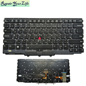 <strong>AR</strong> Arabic Backlight Laptop Keyboard for Lenovo Thinkpad X1 Yoga 2nd Gen 20JD 20JE X1 Yoga 2nd Gen <strong>2</strong> 2017 3rd Gen <strong>3</strong> 2018 Keyboard - Product Image 1
