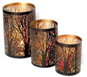 Portavelas de luz de té de arte en miniatura hecho a mano, diseño clásico para decoración del hogar para Navidad, fiestas de cumpleaños de San Valentín - Product Image 2