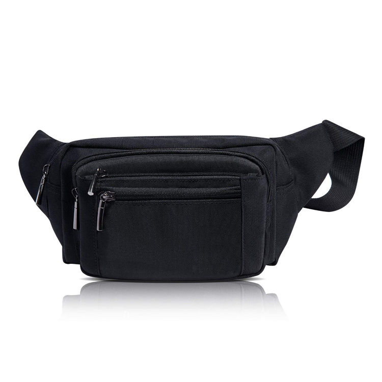 Taille Sac Sport Taille Sac Banane Noir Avec Adapté Aux Besoins Du Client