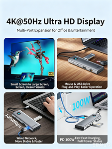 Base de Conexión ORICO Tipo-C con 10 Puertos USB 3.0 y 2.0, Hub Expansor para Computadoras Portátiles <span class=keywords><strong>Mac</strong></span>, iPads, Tabletas y Teléfonos Inteligentes - En Stock - Product Image 3