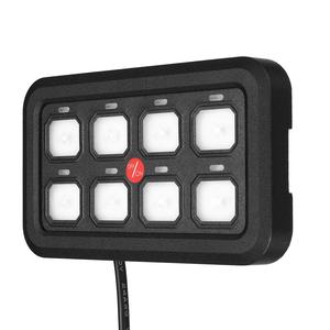 8 Gang Saklar Panel Kontrol Relay Sistem KIT Panel Sakelar Sirkuit Sentuh Universal dengan Sistem Aplikasi untuk Truk Karavan Perahu - Product Image 4