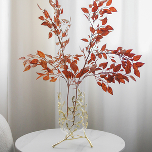 Nouveau <span class=keywords><strong>Vase</strong></span> à fleurs en verre de finition <span class=keywords><strong>transparent</strong></span> de décoration élégante de qualité supérieure - Product Image 1