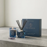 Boîte de luxe personnalisée pour bougies et diffuseurs, fabricant de parfums d'intérieur de luxe, bougies et parfums d'intérieur