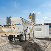 Centrale à béton sèche, centrale de production de béton avec ligne de production et pompe PLC comme composants principaux