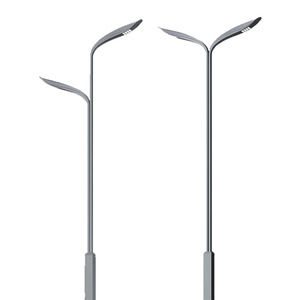 El fabricante personaliza farolas LED municipales de brazo alto y bajo con postes galvanizados en caliente, farolas de poste de 6 metros de altura. - Product Image 2