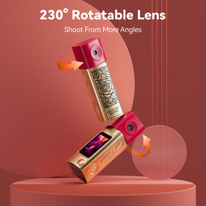 Nouvel appareil photo numérique sportif <span class=keywords><strong>Rolin</strong></span> G10 Thumb, vidéo 2K Ultra HD, photo, mini appareil photo de poche pour étudiants, écran rabattable de 0,96 pouces - Product Image 3