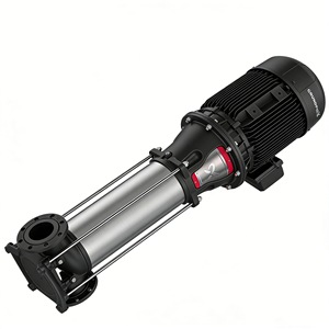 Pompe centrifuge multi-étages verticale Grundfos série CR 1, à moteur électrique triphasé, pour l'hydraulique des bâtiments - Product Image 4