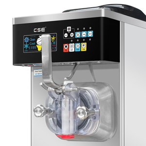 5 inch màn hình cảm ứng nhỏ Countertop Ice Cream Maker 20-26l/h thép không gỉ để sử dụng nhà để làm Sữa nước Ice Cream - Product Image 3