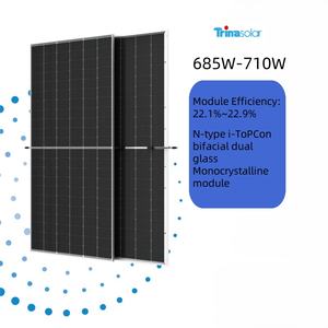 Precio de fábrica Trina Vertex N Trina N Tipo Itopcon Bifacial Dual Glass Energía <span class=keywords><strong>solar</strong></span> 670W-710W - Product Image 6