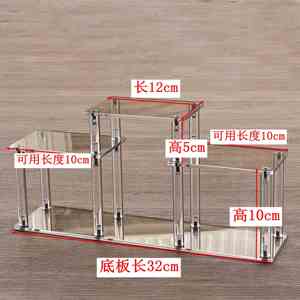 Máy tính để bàn tầng Acrylic hiển thị đứng <span class=keywords><strong>Pop</strong></span> con số Đồ chơi Cupcake tráng miệng trang trí Acrylic hiển thị kệ cho sưu tầm - Product Image 6