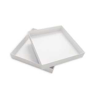 Wholesale Custom Top and Bottom 2 Piece <strong>Box</strong> <strong>White</strong> Rigid Cardboard <strong>Box</strong> Custom Logo and Design <strong>Blank</strong> <strong>White</strong> Gift Packaging <strong>Box</strong> - Product Image 2