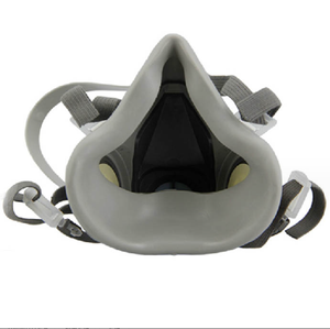 Masker <span class=keywords><strong>Gas</strong></span> setengah wajah lukisan otomotif Respirator karet masker pelindung partikulat - Product Image 5