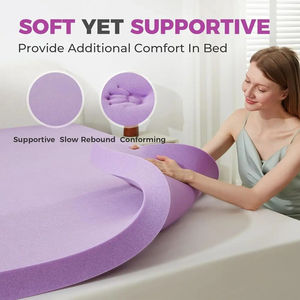 Matelas en mousse respirante compressée, housse amovible, échantillon disponible, prix bas, compact, pour appartement, hôtel, chambre à coucher, marque - Product Image 1