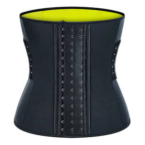 Sabuk pelangsing lateks elastis, dapat dilepas untuk latihan pembentuk tubuh, sabuk keringat kebugaran, sabuk pelangsing pinggang - Product Image 1