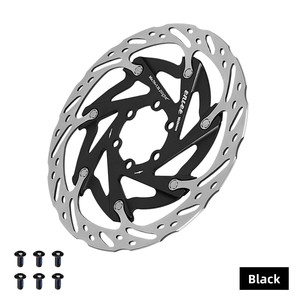 Enlee 160mm Centro Bloqueio Disco Leve Liga De Alumínio Disco De Freio De Refrigeração para Mountain Bike Bicicleta Peças Disco - Product Image 3