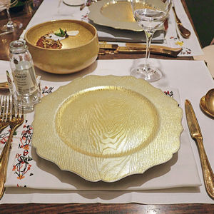 <span class=keywords><strong>Assiette</strong></span> de présentation en plastique grain de bois vintage carrée en gros Plats légers et réutilisables pour mariages et fêtes Prix bon marché - Product Image 2