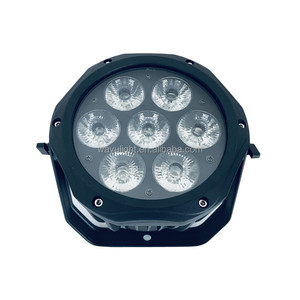 Ngoài trời <span class=keywords><strong>mini</strong></span> IP65 không thấm nước dẫn ánh sáng sân khấu 7x10W 4-in-1 RGBW chùm đèn cho ứng dụng cảnh quan - Product Image 2