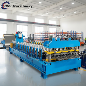 Machine de fabrication de tôles de toiture en <span class=keywords><strong>zinc</strong></span> pour tuiles émaillées personnalisées, machine de formage de tuiles émaillées IBR double couche robuste avec fonctionnement automatique - Product Image 1