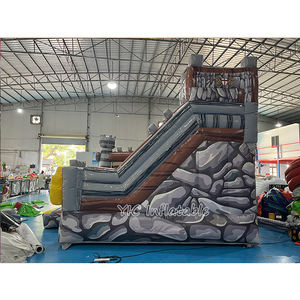 Vente en gros Knight Terrain de jeu gonflable Combo Slide Soldiers Guard Bounce House avec toboggan pour le plaisir de <span class=keywords><strong>la</strong></span> fête - Product Image 4